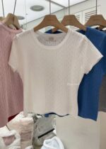 Broderie Details Tee - Image 13