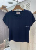 Broderie Details Tee - Image 17
