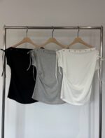 Twin Ribbons Eyelet Top - Image 20