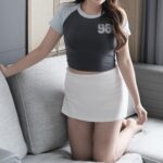 Raglan 98 Crop Tee - Image 9