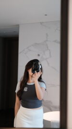 Raglan 98 Crop Tee - Image 2