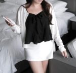 Ribbon Ruffle Vest - Image 19