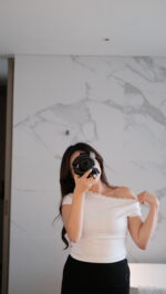 One-shoulder Lace Top - Image 8