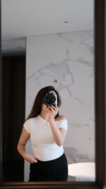 One-shoulder Lace Top - Image 7