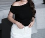 One-shoulder Lace Top - Image 5
