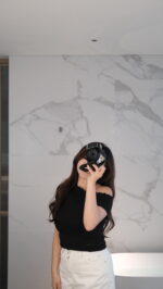 One-shoulder Lace Top - Image 2