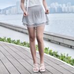 Satin Mini Skirt