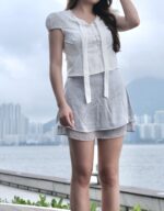 Satin Mini Skirt - Image 6
