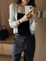 OUNCE Ecru Golgi V Cardigan - Image 8