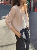 OUNCE Loe Pleats Cardigan - Image 2