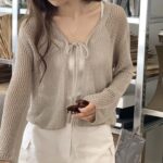 OUNCE Paper Punching Cardigan