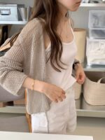 OUNCE Paper Punching Cardigan - Image 6