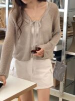 OUNCE Paper Punching Cardigan - Image 7
