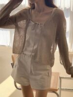 OUNCE Paper Punching Cardigan - Image 8
