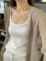 OUNCE Paper Punching Cardigan - Image 9