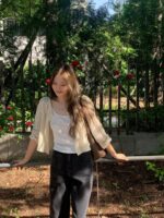 OUNCE Summer Knit Cover Cardigan - Image 3
