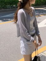 OUNCE Summer Knit Cover Cardigan - Image 11