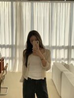OUNCE Summer Knit Cover Cardigan - Image 7