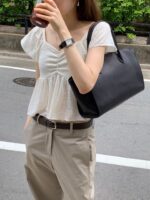 OUNCE Reese Shirring Blouse - Image 11