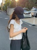 OUNCE Reese Shirring Blouse - Image 13
