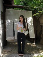 OUNCE Oat Check Blouse - Image 15