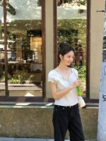 OUNCE Oat Check Blouse - Image 13