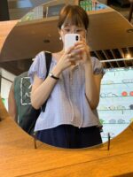 OUNCE Oat Check Blouse - Image 5