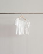 OUNCE Pure Lace Square Neck Blouse - Image 17