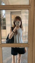 OUNCE Pleats Flare Sleeveless Top - Image 24