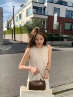 OUNCE Pleats Flare Sleeveless Top - Image 23