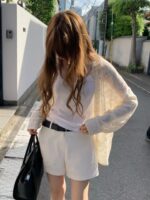 OUNCE Lace Garden Shirt Blouse - Image 3