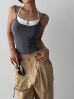 Soft Lace Padded Camisole - Image 6
