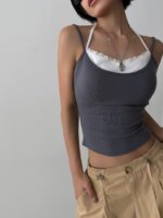 Soft Lace Padded Camisole - Image 8