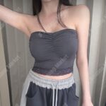Ruched Lace Bra Top - Image 3