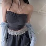 Ruched Lace Bra Top - Image 4