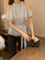 Soft Muse Chiffon Blouse - Image 6