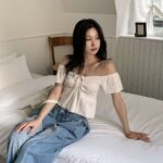 Milk Tea Dottie Top - Image 2