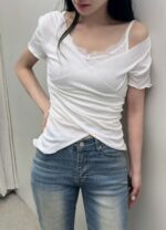 Layered Lace Tee - Image 18