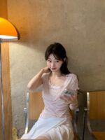 Layered Lace Tee - Image 10