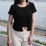 Layering Ribbed Tee - Image 5