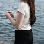 Ribbed Wrap Top - Image 9