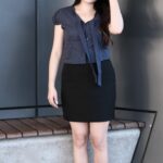 Office Ribbon Blouse - Image 8