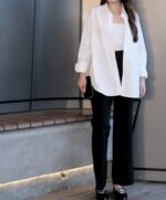 White Basic Shirt - Image 2