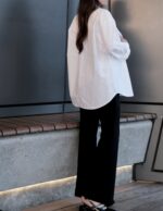 White Basic Shirt - Image 5