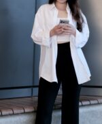 White Basic Shirt - Image 6