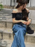 Ruffle Offshoulder Top - Image 18