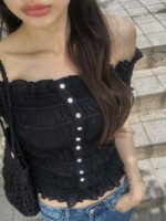 Ruffle Offshoulder Top - Image 19