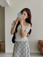 Ruffle Offshoulder Top - Image 16