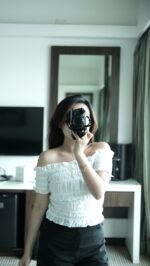 Ruffle Offshoulder Top - Image 2