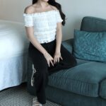 Ruffle Offshoulder Top - Image 6